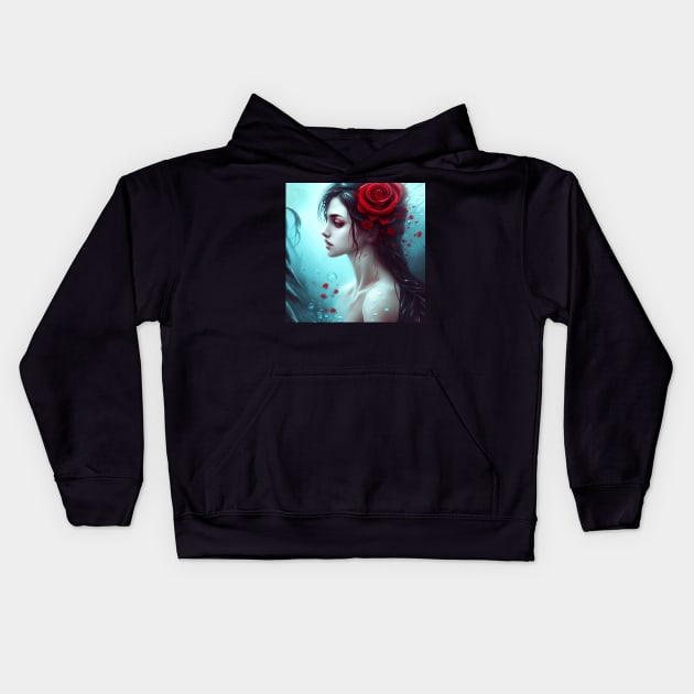 Roses for the Dead Kids Hoodie by RavenRarities